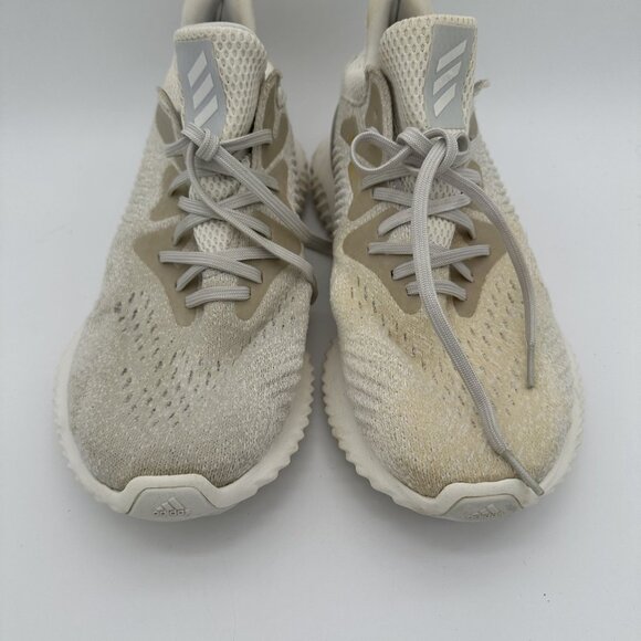 Adidas Alphabounce Mens Size 10.5 White Running Shoes ID AQ0572 - Picture 5 of 9